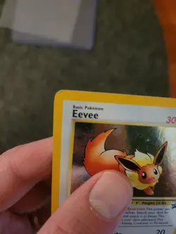 Pokemon Card - Eevee #11 Holo WoTC Black Star Promo - Image 3
