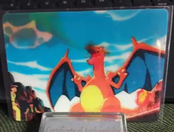 1998 Pokemon Charizard Pioneer Viz Video PIKA-0024D/ 3D Lenticular Promo Card - Image 1