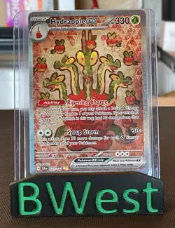 Hydrapple Ex NM 167 SIR SV07 Stellar Crown SCR Pokemon TCG Card 2024 - Image 1