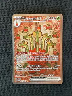 Hydrapple Ex NM 167 SIR SV07 Stellar Crown SCR Pokemon TCG Card 2024 - Image 2