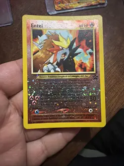 Pokemon TCG Entei Promo Card Charizard Ex Promo Card Set , Growlithe Rc4/rc25 - Image 1