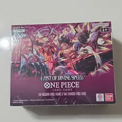 One Piece Card Game [OP-11] A Fist of Divine Speed English Sealed Booster Box - Image 1