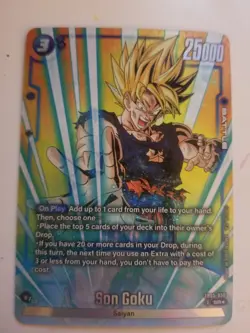 Son Goku FB05-030 Alternate Art New Adventure Dragon Ball Super TCG Card - Image 1