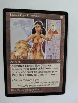 Lion's Eye Diamond Mirage MTG Exc Free shipping with tracking 3 - Image 1