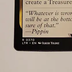 MTG Lotho Corrupt Shirriff LOTR The Lord of the Rings: Tales of Middle NEW #213 - Image 2