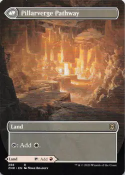 MTG Needleverge Pathway (Borderless) (288) | NM | Zendikar Rising {ZNR} - Image 2