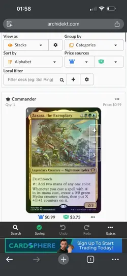 Complete Bracket 4 Zaxara, the Exemplary commander deck - Image 4