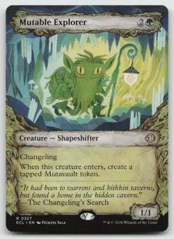 Mutable Explorer (Showcase) R Foil Lorwyn Eclipsed 327 NM - Image 1