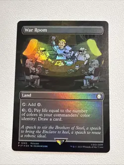 MTG War Room Fallout 1068 Foil Promo - Image 1