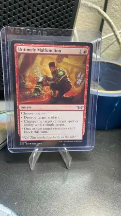 Untimely Malfunction Duskmourn: House of Horror Regular - Image 1