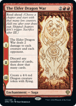 4x The Elder Dragon War NM-Mint, English Dominaria United MTG Magic - Image 1