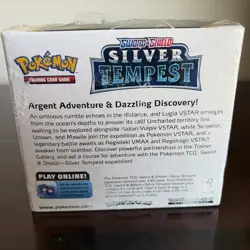 Pokemon Sword & Shield Silver Tempest Booster Box Factory Sealed English - Image 2