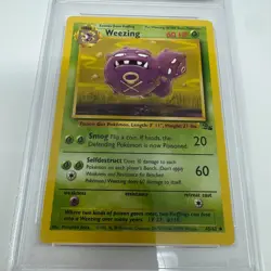 PSA 10 #45 Weezing Fossil 1999 Pokemon - Image 2