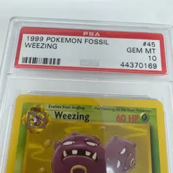 PSA 10 #45 Weezing Fossil 1999 Pokemon - Image 3