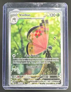 Vivillon 2024 Pokemon SV Surging Sparks - SSP EN #193/191 Reverse Holo (A) - Image 1