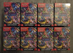 Pokemon TCG: Mega Evolution Phantasmal Flames Booster Bundle (6 Packs) Lot of 8 - Image 1