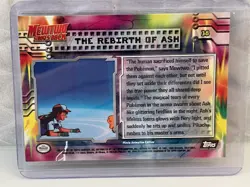 Pokemon - Mewtwo Strikes Back - The Rebirth Of Ash - 38 - NM - Topps Black Logo - Image 2