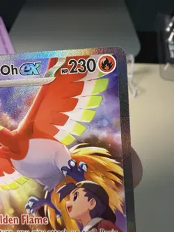 2025 Pokemon ETHAN'S Ho-Oh ex Special ILL Rare 230/182: Destined Rivals - Holo - Image 4