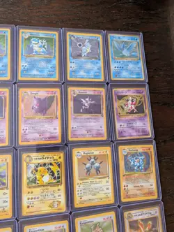 Vintage Pokemon Holo Lot (1996-1998) - Base, Jungle, Fossil, Team Rocket LP 20+ - Image 5
