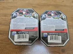 (2) POKEMON FACTORY SEALED SCARLET & VIOLET PALDEAN FATES SHINY CHARIZARD TIN - Image 2