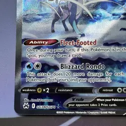 Pokemon TCG Entei GG36 Raikou GG41 Suicune GG 38 SWSH Crown Zenith Lot - Image 5