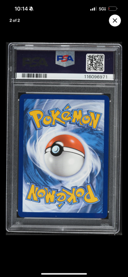 2023 Pokemon SWSH Full Art Pikachu 160/159 Crown Zenith PSA 9 Mint - Image 2