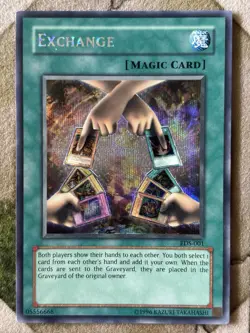 YuGiOh EXCHANGE Prismatic Secret Rare EDS 001 - Image 2