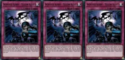 3x Intruder Alarm - Yellow Alert | BLAR-EN003 | UR | 1st Ed | NM | YuGiOh - Image 1