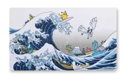 Pokemon Center Great Wave Pikachu & Friends Playmat NEW SEALED - Image 1