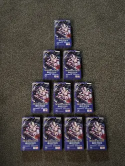 🔥One Piece Op14 The Azure Sea’s Seven Sealed Sleeved Booster Packs Lot Of 50🔥 - Image 2