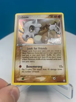 Pokemon TCG Cubone 51/109 Reverse Holo Team Rocket Returns Stamped - NM - Image 2