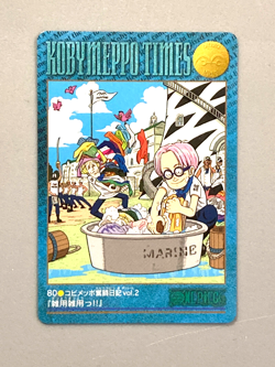 "Koby Meppo Times" One Piece Bandai Visual Adventure Card (#80) - Image 1