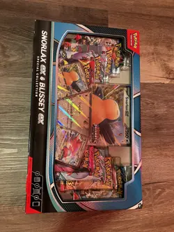 Pokemon Trading Card Game Snorlax ex and Blissey ex Special Collection Box - Image 1