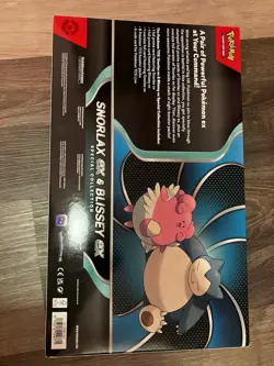 Pokemon Trading Card Game Snorlax ex and Blissey ex Special Collection Box - Image 2