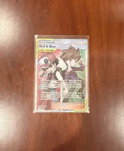 Pokemon 2019 Red and Blue Sun and Moon Cosmic Eclipse Card 234/236 NM Condition - Image 1