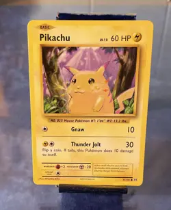 PIKACHU BASIC - 2016 POKEMON TCG CARD # 35/108 - Image 1