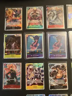 One Piece TCG English 18 Card Lot: SR / DON - Image 3