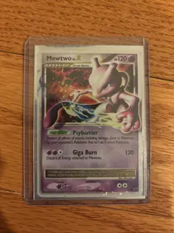 Pokemon Mewtwo LV.X Holo Diamond and Pearl Promo Card DP28 - Image 1