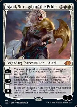 Ajani, Strength of the Pride [Jumpstart 2022] - Image 1