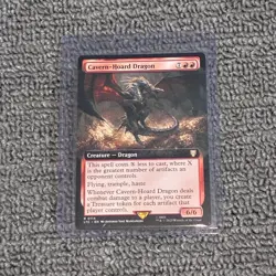 Cavern-Hoard Dragon MTG NM Near Mint LTC Lord of the Rings Commander - Image 1