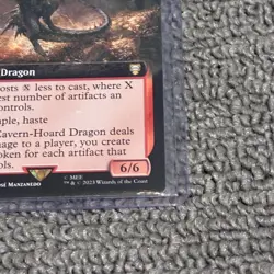 Cavern-Hoard Dragon MTG NM Near Mint LTC Lord of the Rings Commander - Image 2