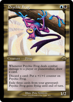 Psychic Frog (Retro) [Modern Horizons 3] - Image 1