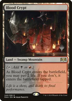 Blood Crypt (Promo Pack) [Ravnica Allegiance Promos] - Image 1