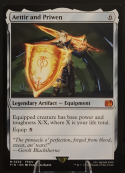 Aettir and Priwen 0253 Mythic - Magic: The Gathering - FINAL FANTASY (NM) - Image 1