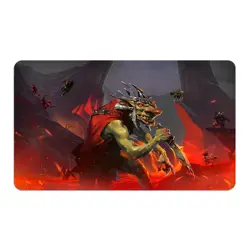 Krenko, Mob Boss Playmat and Mousepad | 24x14 | Non Slip | MTG | TCG - Image 1