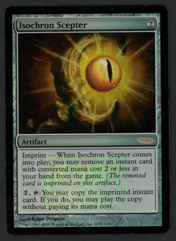 ***FOIL Isochron Scepter FNM Promo*** MTG Promo Magic Kid Icarus - Image 1