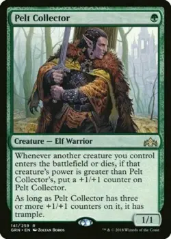1x PELT COLLECTOR - Elf - Ravnica - MTG - Magic the Gathering - NM - Image 1