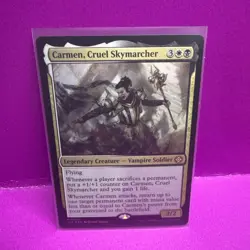 Carmen Cruel Skymarcher FOIL! N/M The Lost Caverns of Ixalan Magic Gathering MTG - Image 1