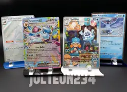 8x Promo Card Lot, Pokemon TCG Holiday 2025 - Glaceon EX, Vanillish IR, and more - Image 1