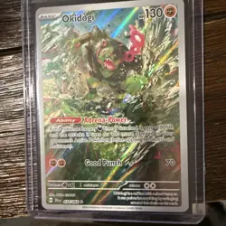 Pokemon TCG Scarlet & Violet Shrouded Fable Okidogi SFA EN 074/064 - Image 1